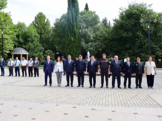 Samux rayonunda Azərbaycan polisinin yaranmasının 107-ci ildönümü münasibəti ilə tədbir keçirilib.