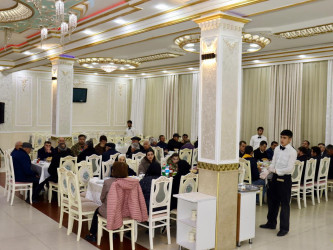 Samuxda Ramazan ayı münasibəti ilə dəfə iftar süfrəsi açılıb