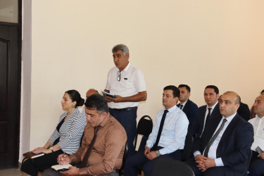 Samuxda Qarabağlar kənd sakinləri ilə növbəti səyyar görüş keçirilib.