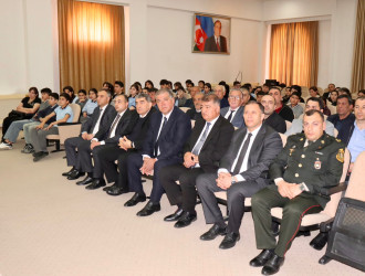 Samuxda “Zəfərimizin ilk qığılcımı Aprel döyüşləri” adlı tədbir keçirilib.