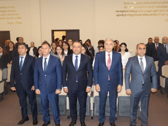 Samuxda “20 illik prezidentlik dövrünün möhtəşəm zəfər səlnaməsi” mövzusunda tədbir keçirildi.