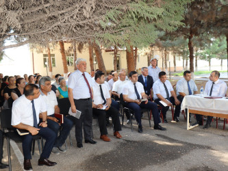 Samuxda Alabaşlı qəsəbə sakinləri ilə səyyar görüş keçirilib.