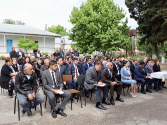 Samux rayonunun Hacıalılı kənd sakinləri ilə səyyar görüş keçirilib.
