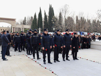 Samuxda 20 Yanvar şəhidlərinin əziz xatirəsi böyük ehtiramla anılıb