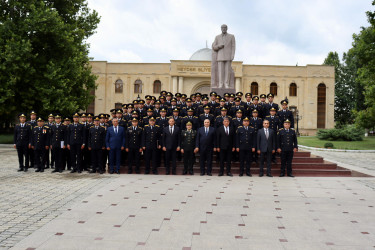 Samux rayonunda polis əməkdaşlarının peşə bayramı qeyd olunub