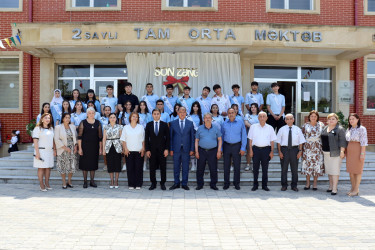 Samux rayonunda məktəblərdə “Son zəng” tədbiri keçirilib.