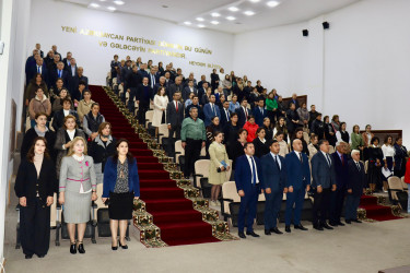 Samuxda “Azərbaycanın Dövlət müstəqilliyinin bərpası” gününa həsr olunmuş tədbir keçirilib.