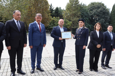 Samux rayonunda “Prokurorluq orqanları əməkdaşlarının peşə bayramı” günü qeyd edilib